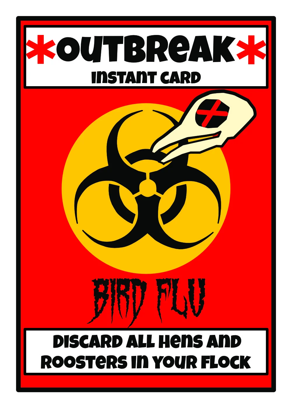 Outbreak / Bird Flu — Instant card